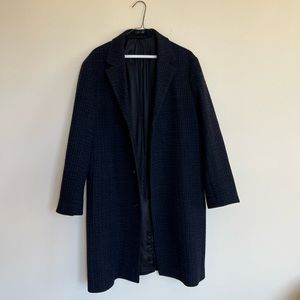 Blue Theory Overcoat Size Large